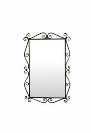 Wrought Iron Mirror